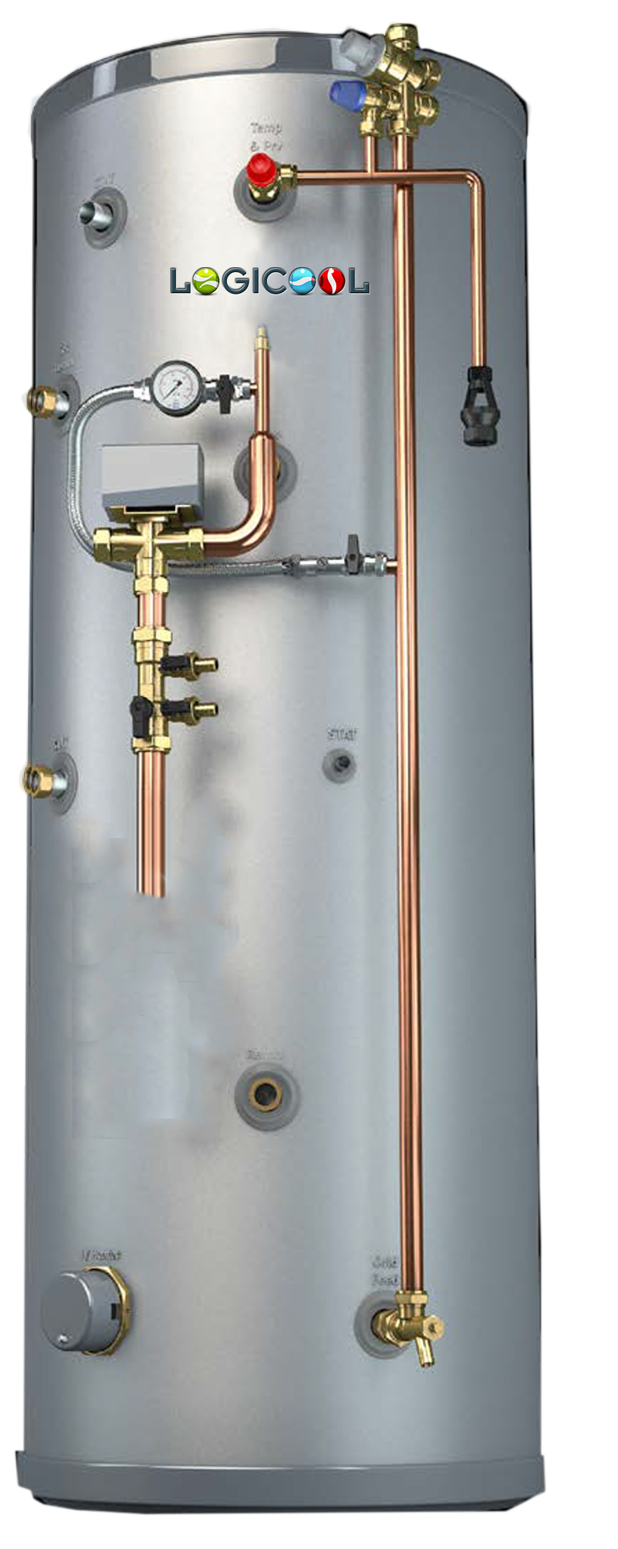 universal preplumbed cylinder standard no pump